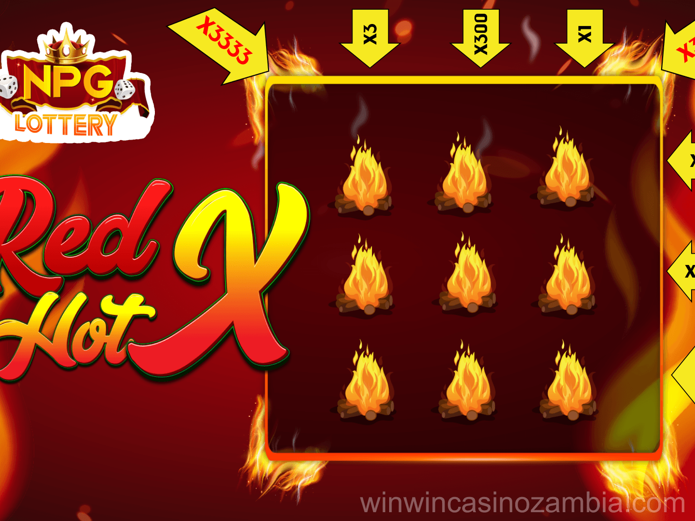 Interfaz de tragamonedas 777 en WinWin Casino